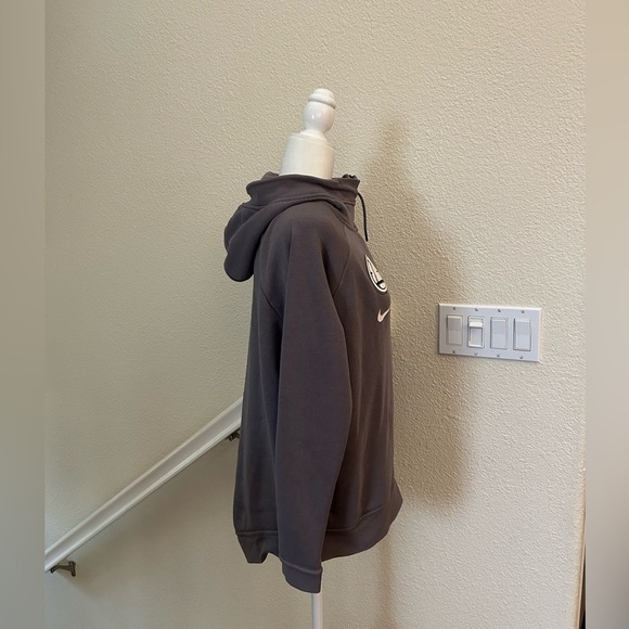 Nike Golden State Warriors Hoodie Sweatshirt Womens Medium Gray full zip - Picture 5 of 11